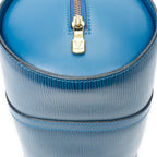 Louis Vuitton Soufflo Blue Epi Handbag — view 8