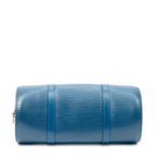 Louis Vuitton Soufflo Blue Epi Handbag — view 6
