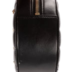 Chanel Mini Lucky Charms Round Clutch Black Quilted Lambskin Leather — view 7