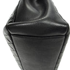 Chanel Grand Shopping Tote GST Black Quilted Caviar Leather — view 8