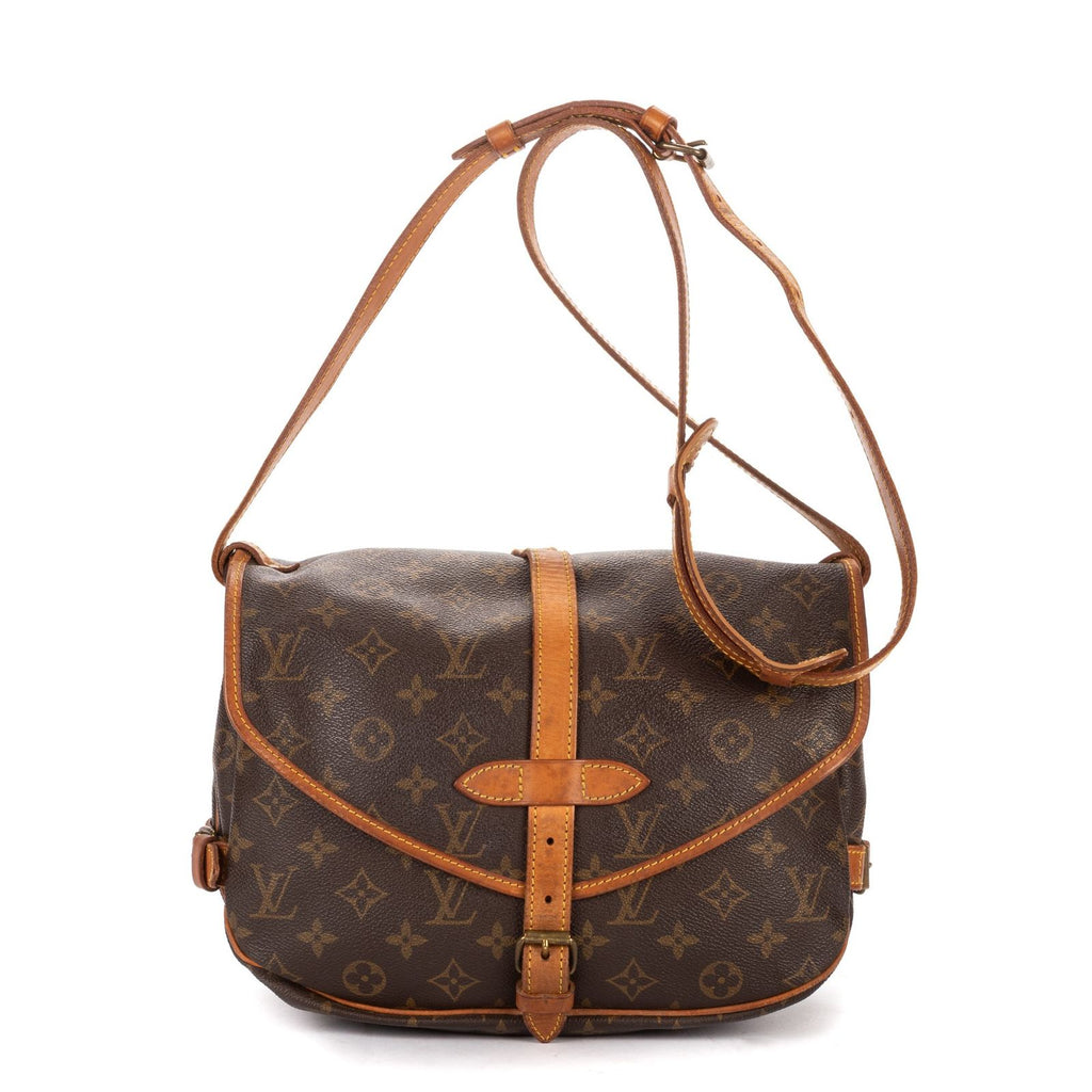 Louis Vuitton Saumur Brown Monogram Canvas