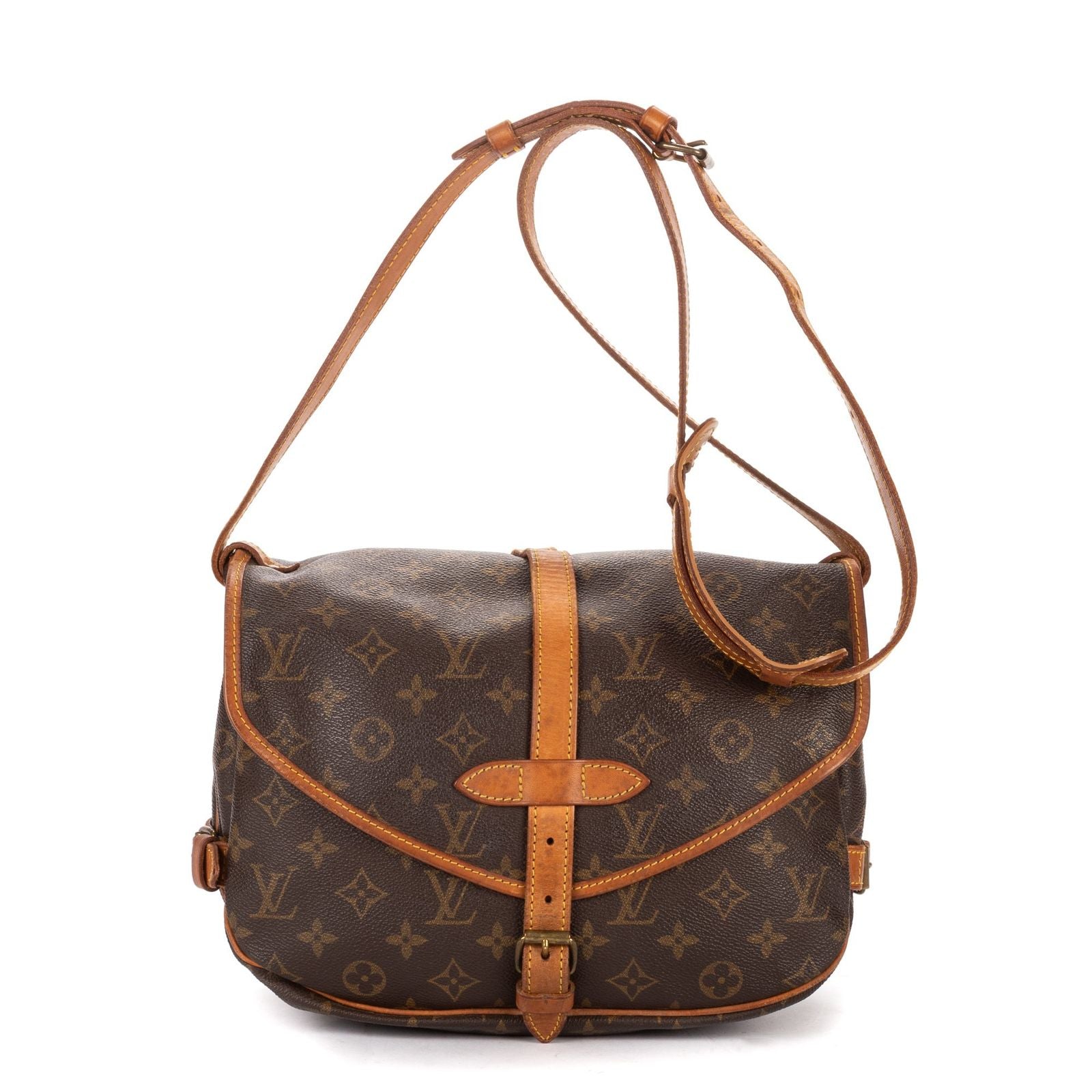 Louis Vuitton Saumur Brown Monogram Canvas
