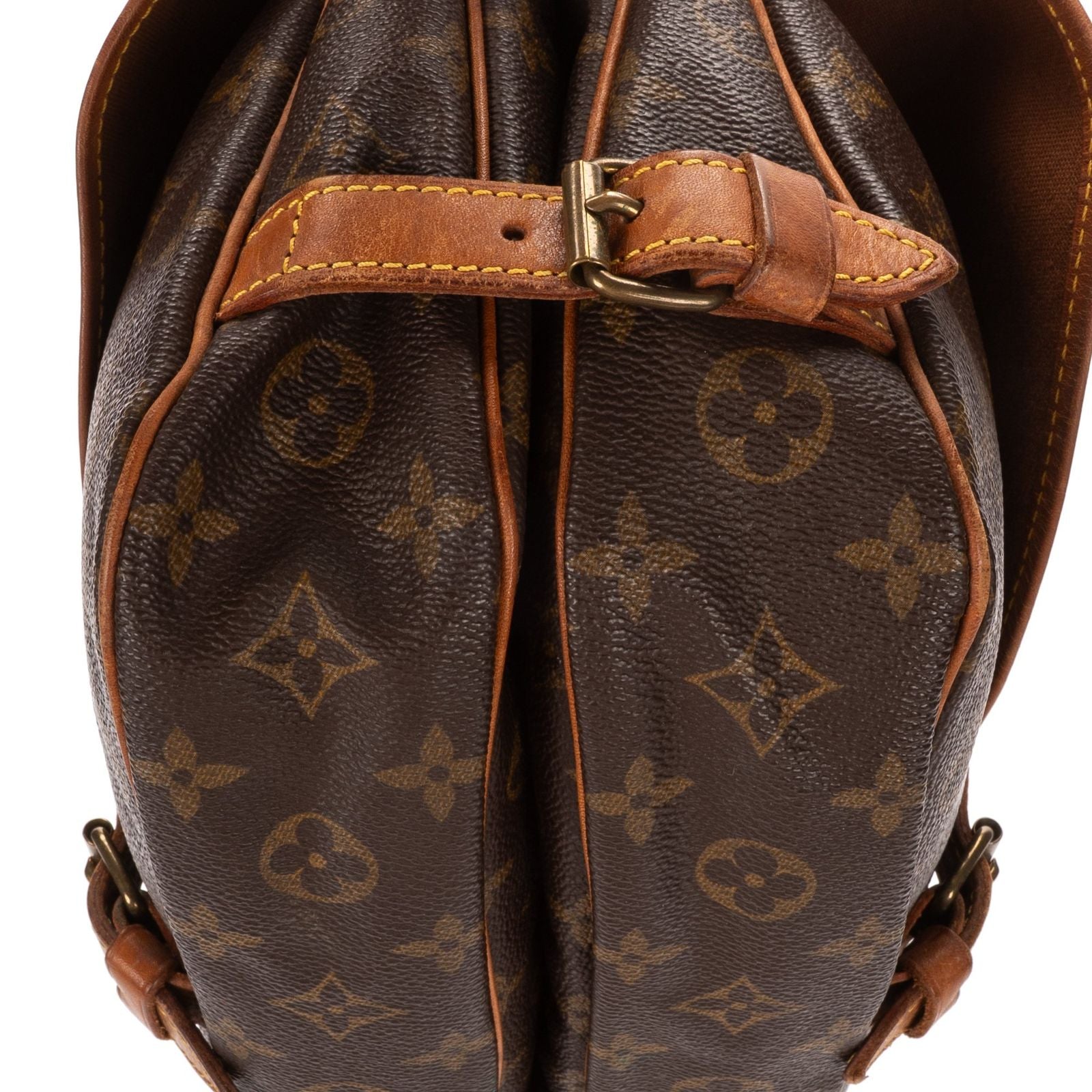 Louis Vuitton Saumur Brown Monogram Canvas — view 8