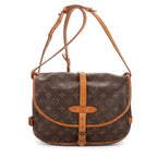 Louis Vuitton Saumur Brown Monogram Canvas — view 5