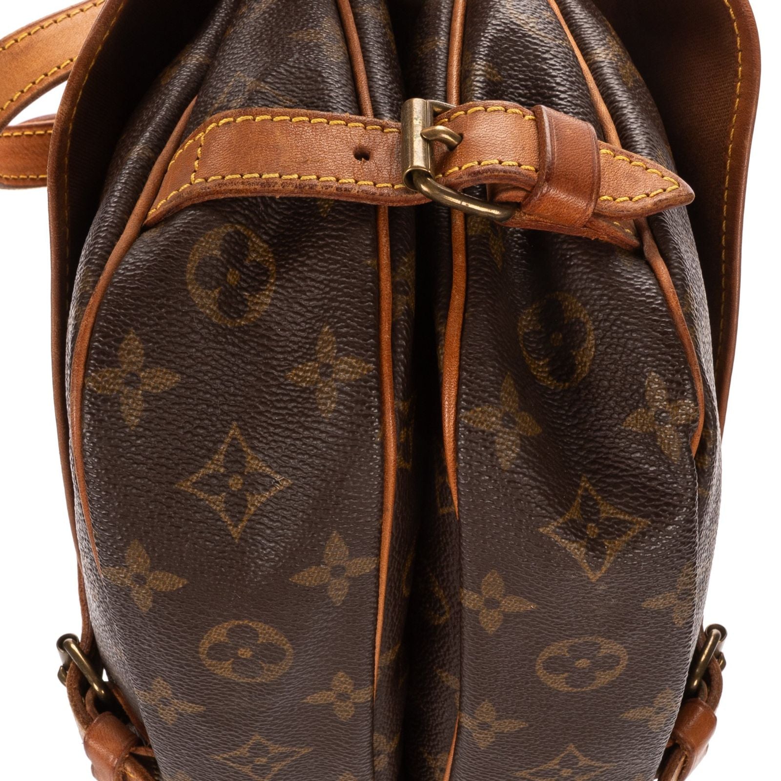 Louis Vuitton Saumur Brown Monogram Canvas — view 7