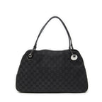 Gucci Eclipse Tote Black GG Canvas — view 5