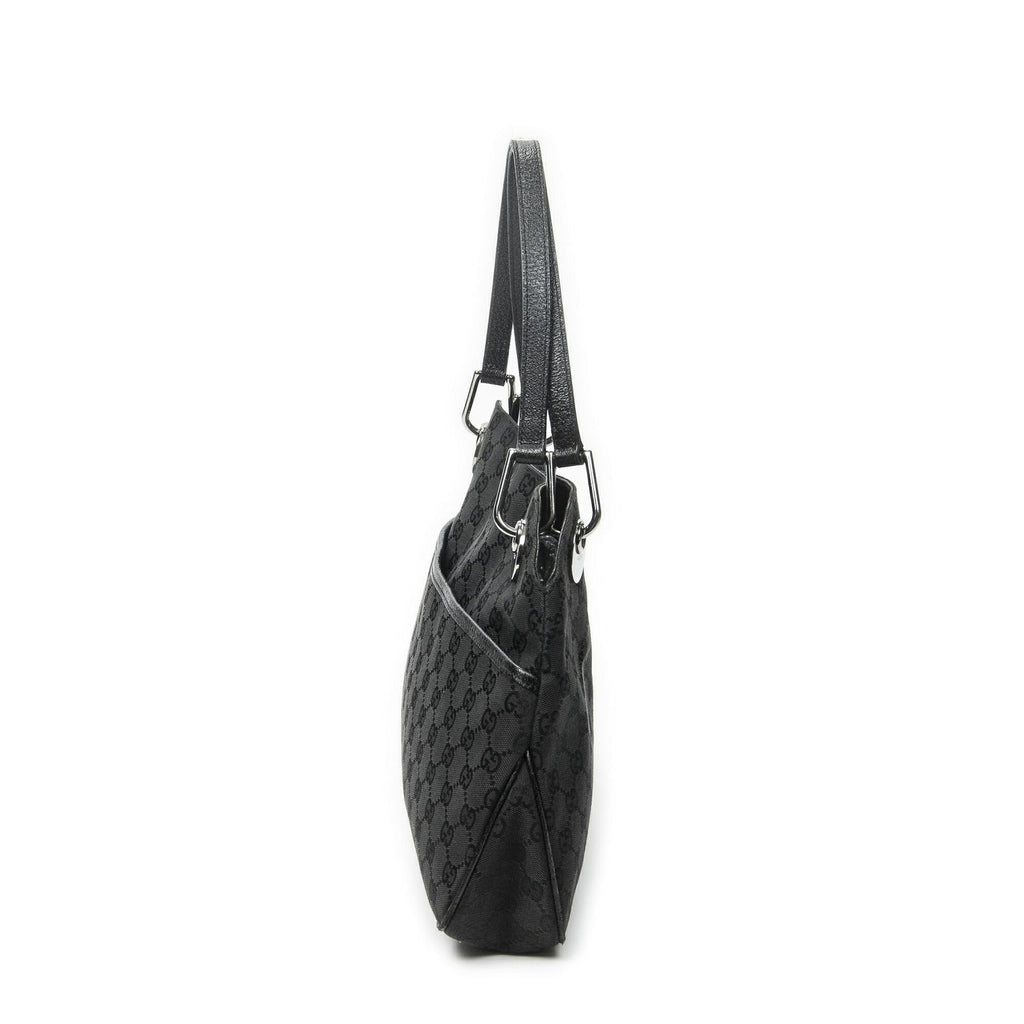 Gucci Eclipse Tote Black GG Canvas — view 3