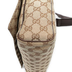 Gucci Flap Messenger Beige Brown GG Canvas — view 7