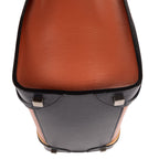 Celine Micro Tri Color Lugagge Brown Navy Beige Smooth Calfskin Shoulder — view 8
