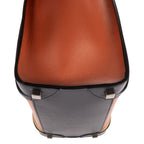 Celine Micro Tri Color Lugagge Brown Navy Beige Smooth Calfskin Shoulder — view 7
