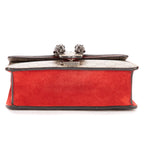 Gucci le Dionysus Chain Crossbody Beige Red Split Canvas — view 6