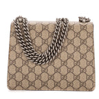 Gucci le Dionysus Chain Crossbody Beige Red Split Canvas — view 5