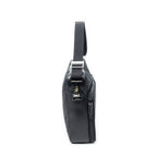 Gucci Front Pocket Messenger Bag Black GG Nylon Canvas — view 4