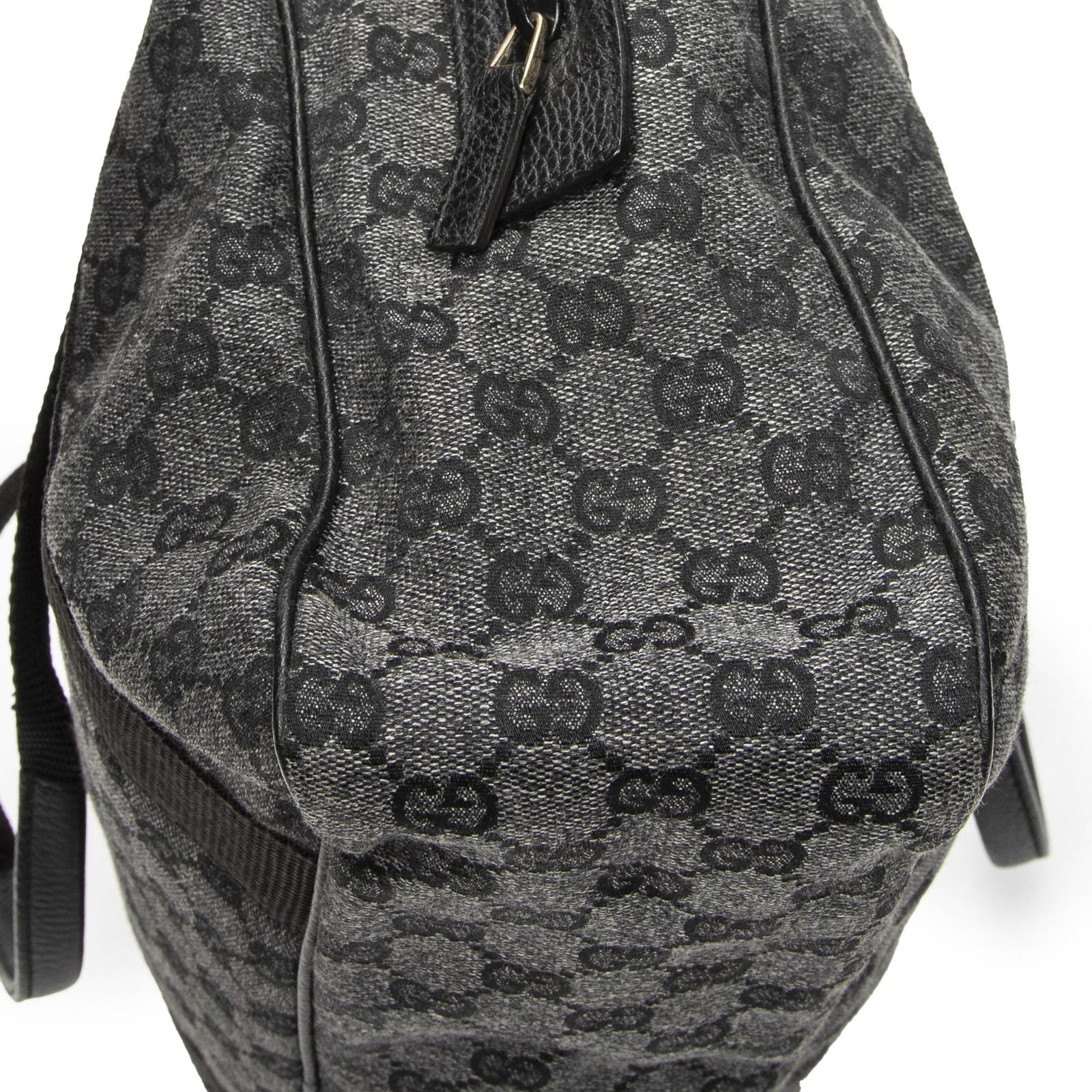 Gucci Laptop Bag Black GG Denim Canvas — view 8