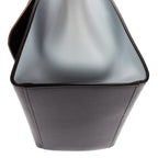 Celine Smo le Tricolor Trapeze Blue Navy Brown Smooth Calfskin Shoulder — view 7
