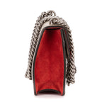 Gucci le Dionysus Chain Crossbody Beige Red Split Canvas — view 4
