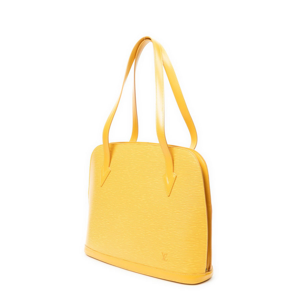 Louis Vuitton Lussac Yellow Epi Shoulder — view 2