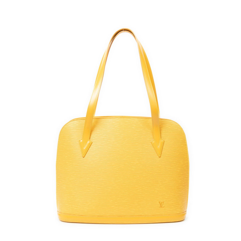 Louis Vuitton Lussac Yellow Epi Shoulder
