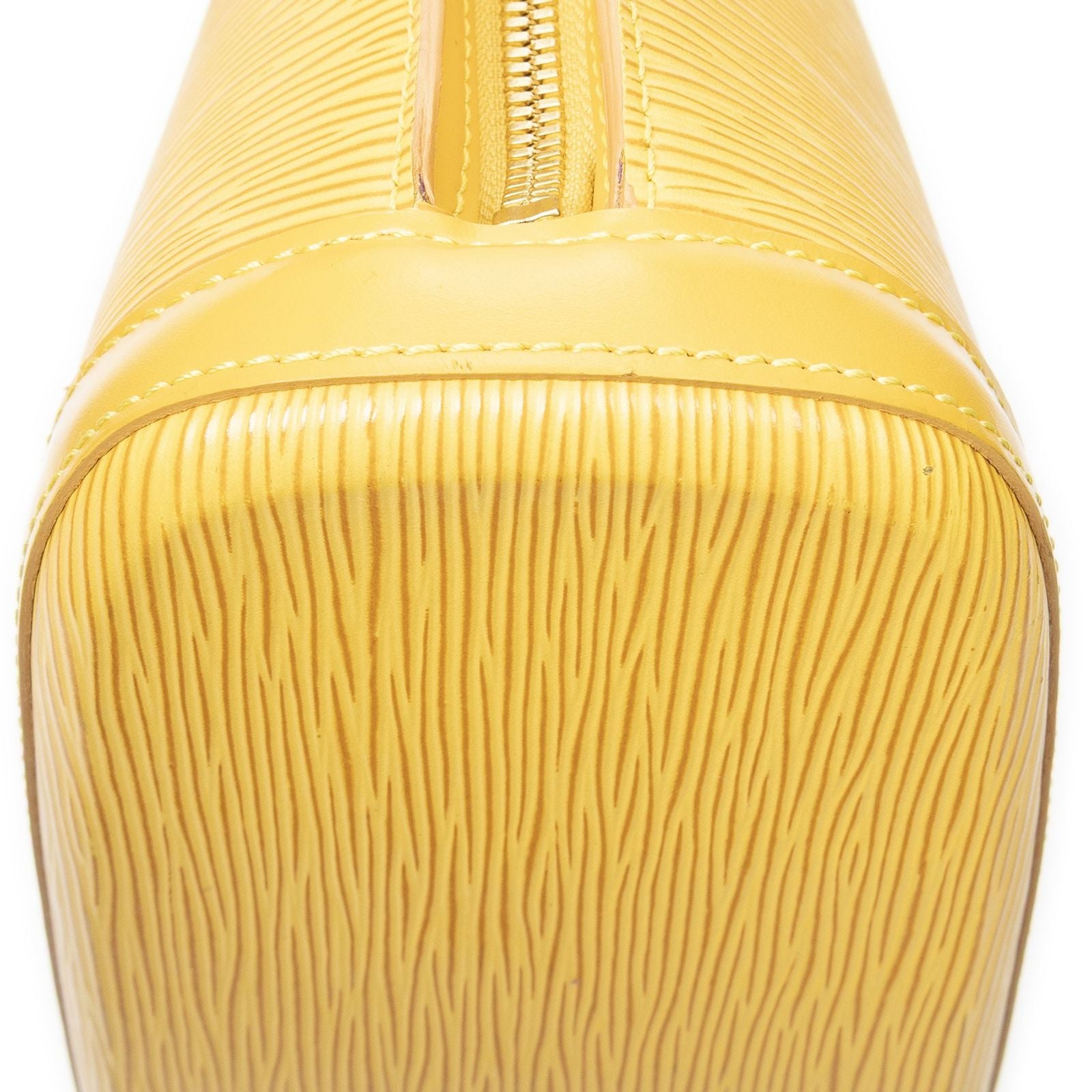 Louis Vuitton Lussac Yellow Epi Shoulder — view 7