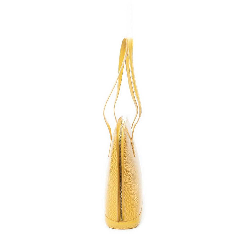 Louis Vuitton Lussac Yellow Epi Shoulder — view 3