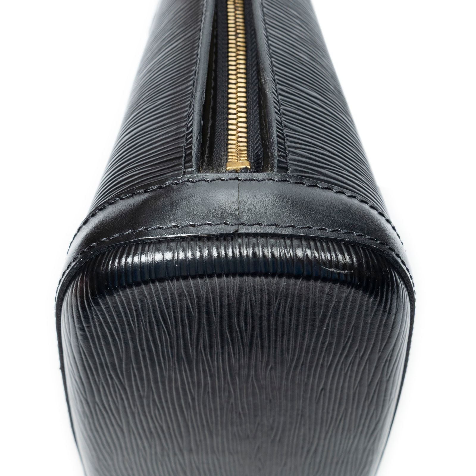Louis Vuitton Lussac Black Epi Shoulder — view 8