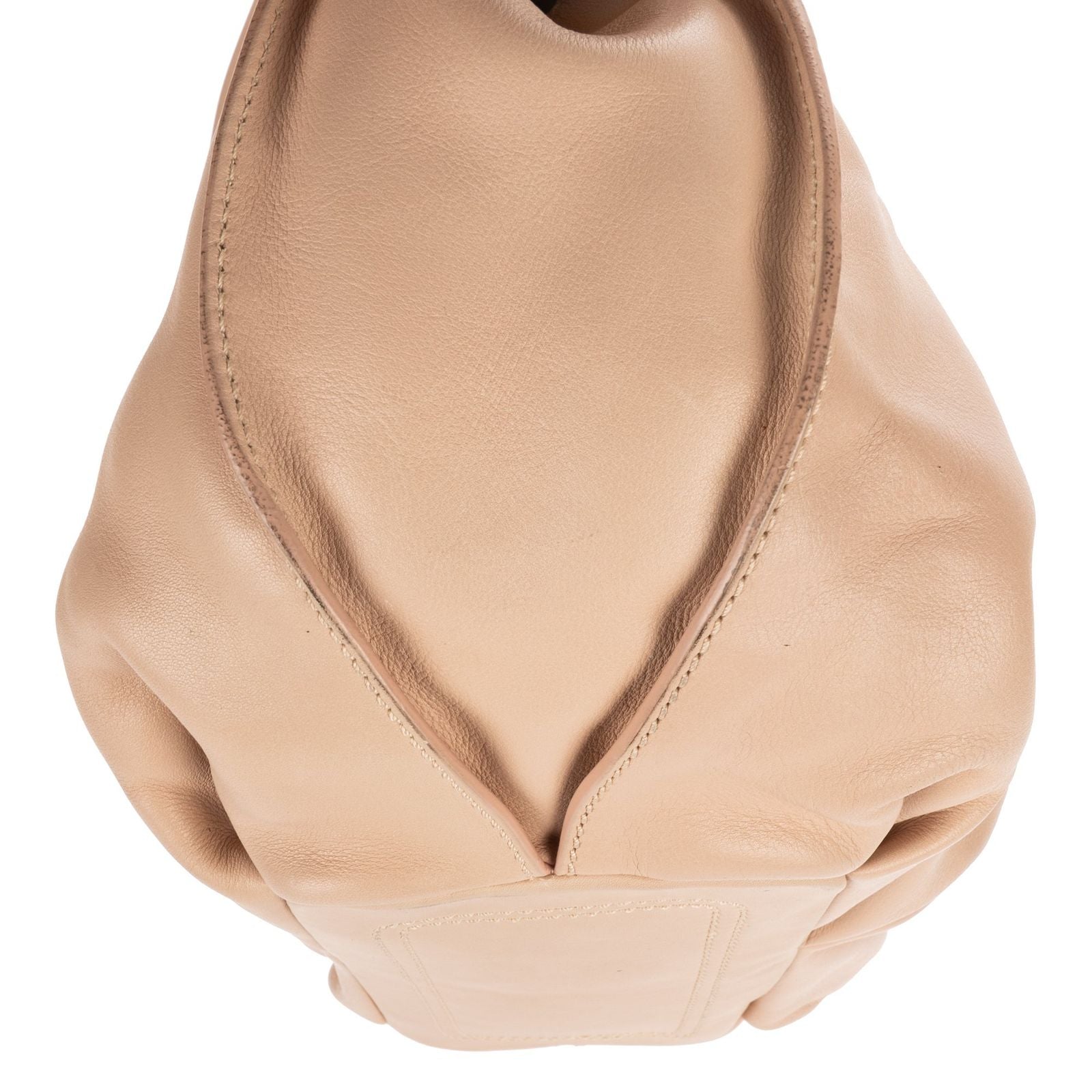 Celine Vita Sweet Toho Bo Beige Calfskin Leather Handbag — view 8