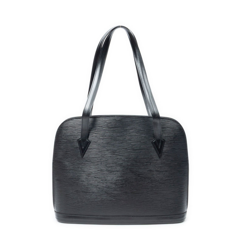 Louis Vuitton Lussac Black Epi Shoulder — view 5