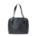 Louis Vuitton Lussac Black Epi Shoulder — view 5