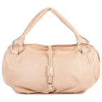 Celine Vita Sweet Toho Bo Beige Calfskin Leather Handbag