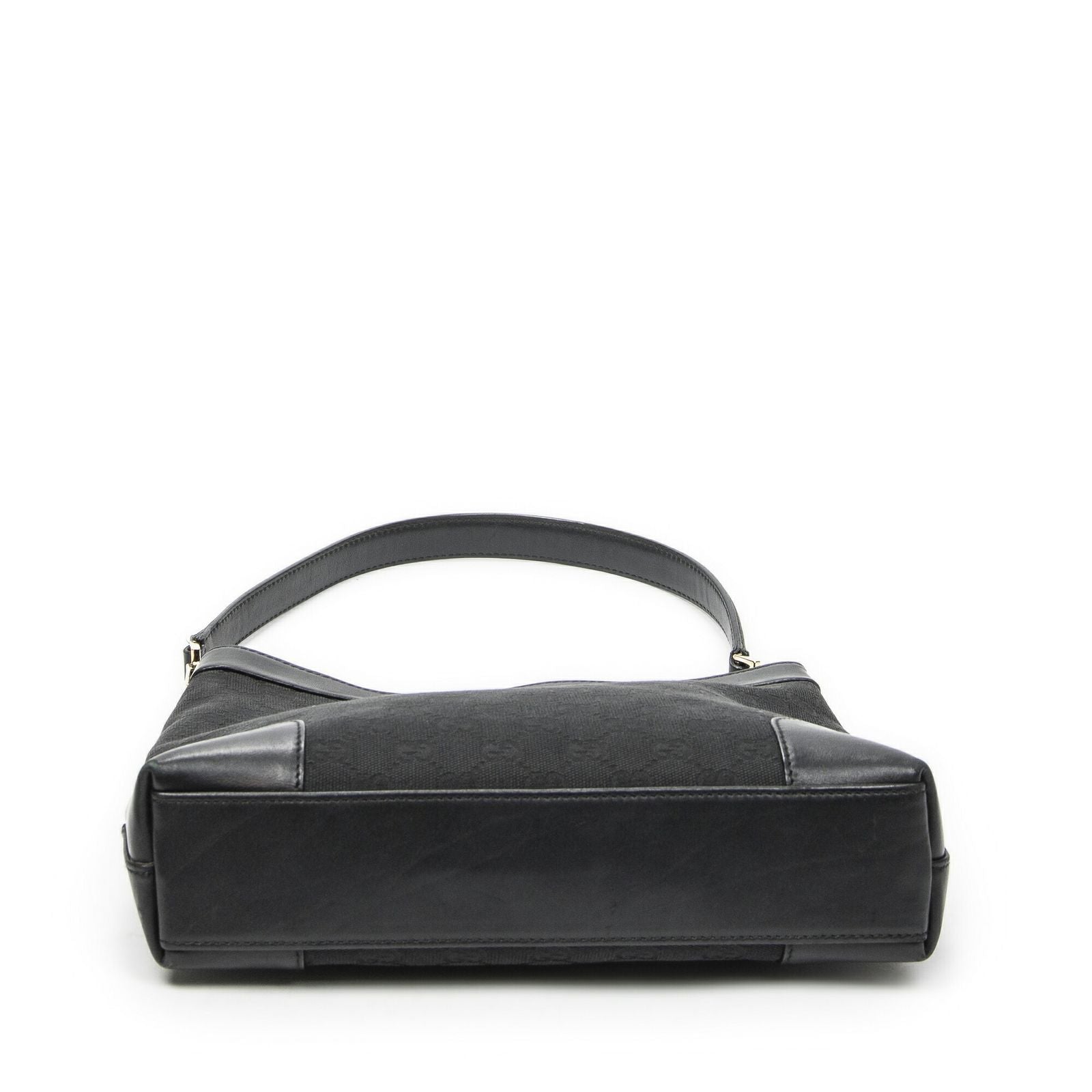 Gucci Shoulder Bo Black GG Canvas — view 6