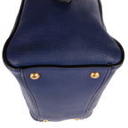 Prada Double Handle Tote Navy Viterodino — view 7