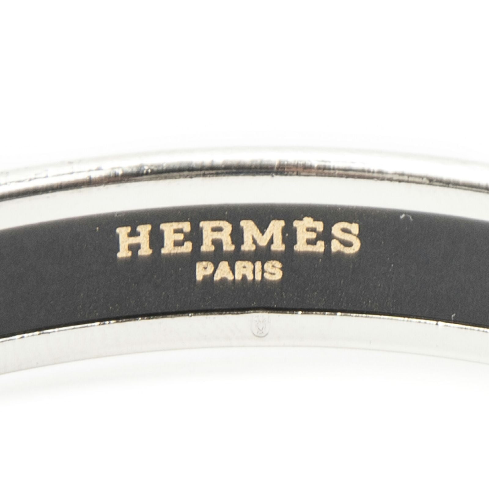 Hermes Enamel Bangle Multicolor Alphabet Motifa Bracelet — view 4