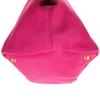 Prada Canapa Tote Pink Floral Pattern Canvas — view 7