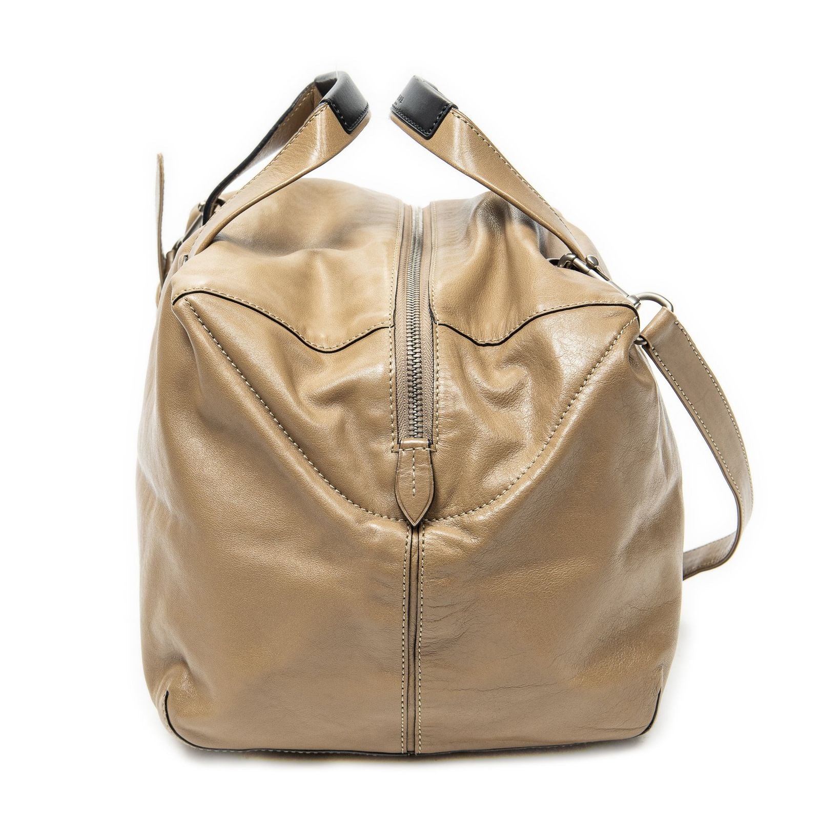 Loewe Organami Cubo Tongue Calfskin Leather Shoulder — view 3