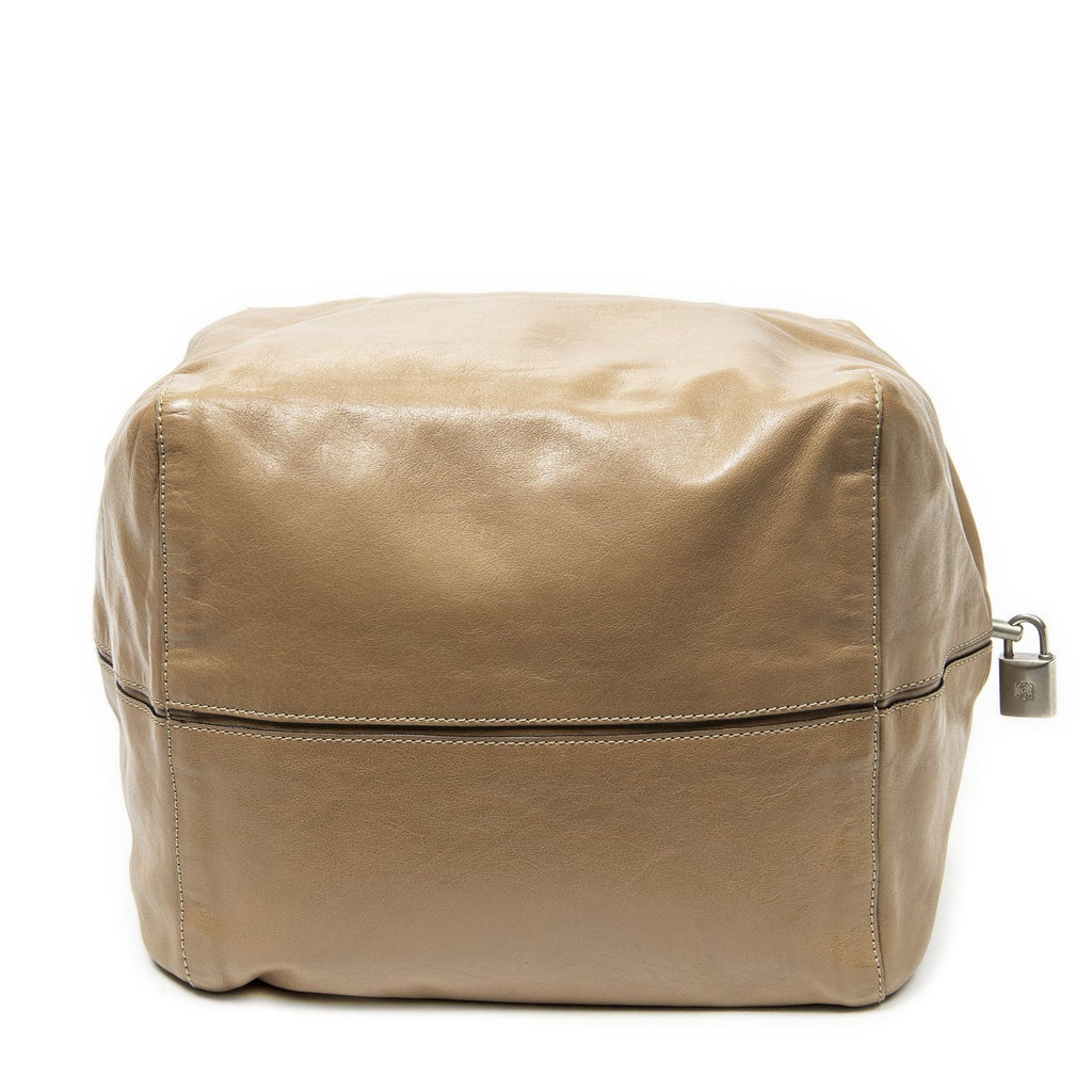 Loewe Organami Cubo Tongue Calfskin Leather Shoulder — view 6