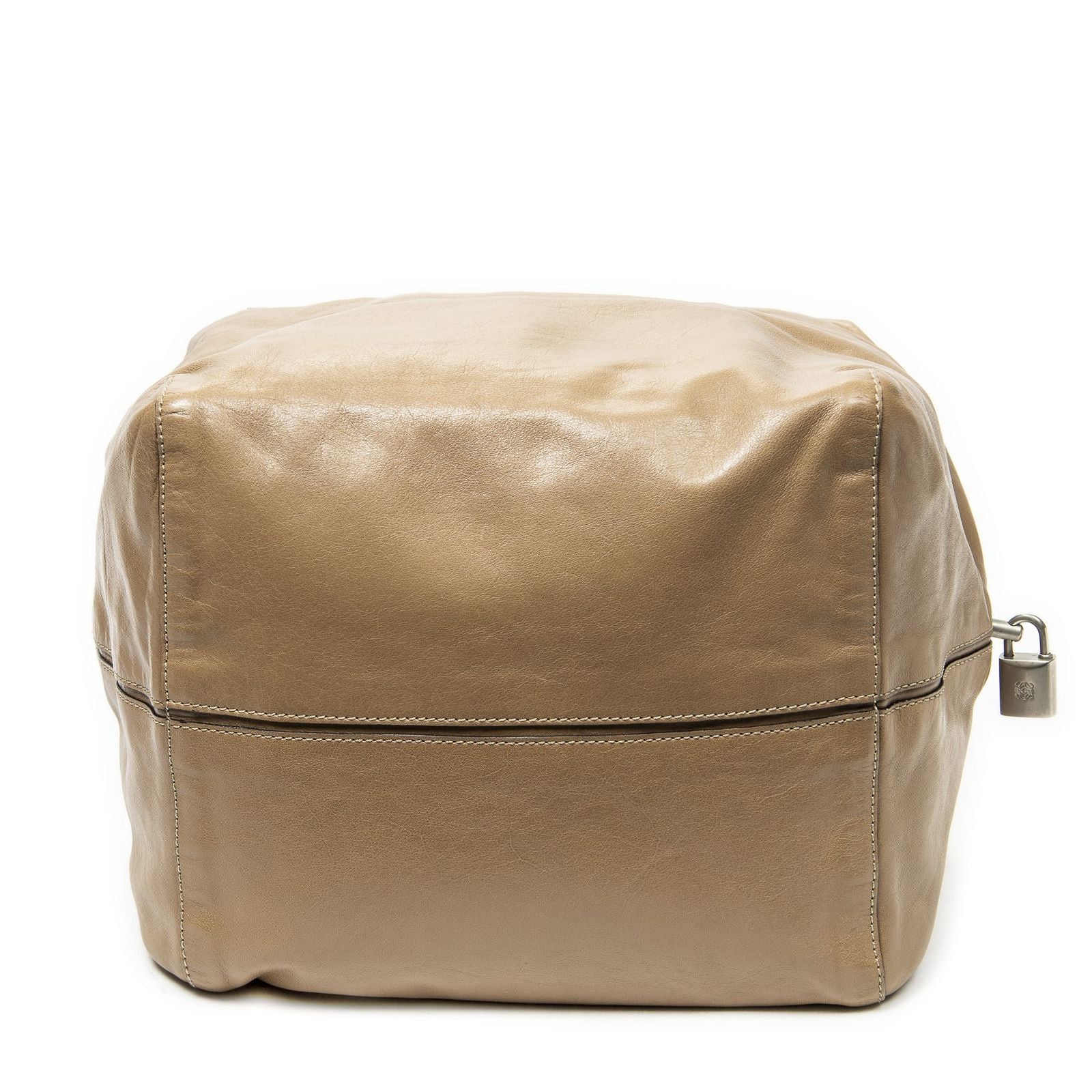 Loewe Organami Cubo Tongue Calfskin Leather Shoulder — view 6