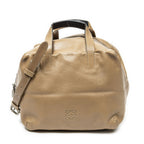 Loewe Organami Cubo Tongue Calfskin Leather Shoulder