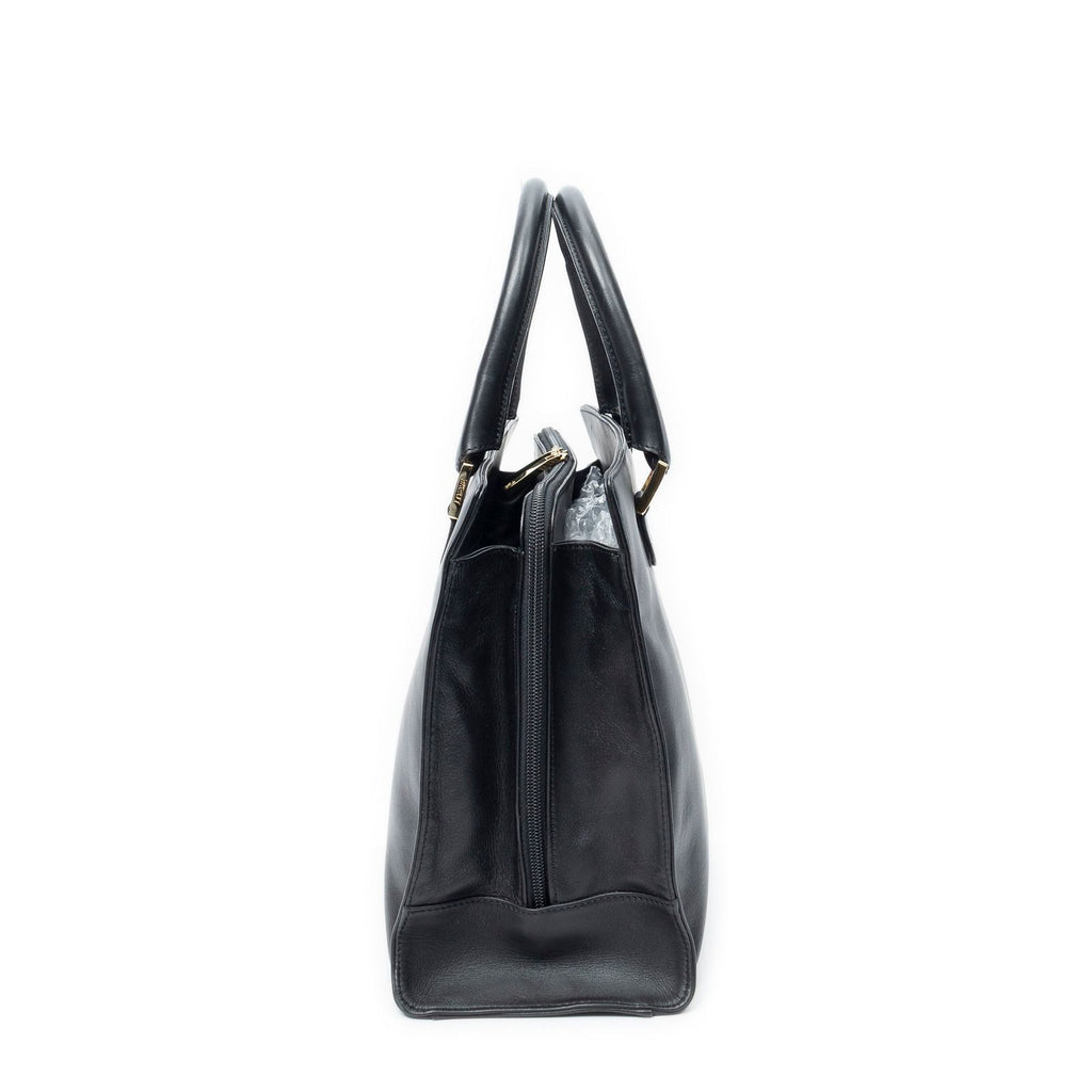 Loewe Anagram Executive Tote Black Calfskin Leather — view 4