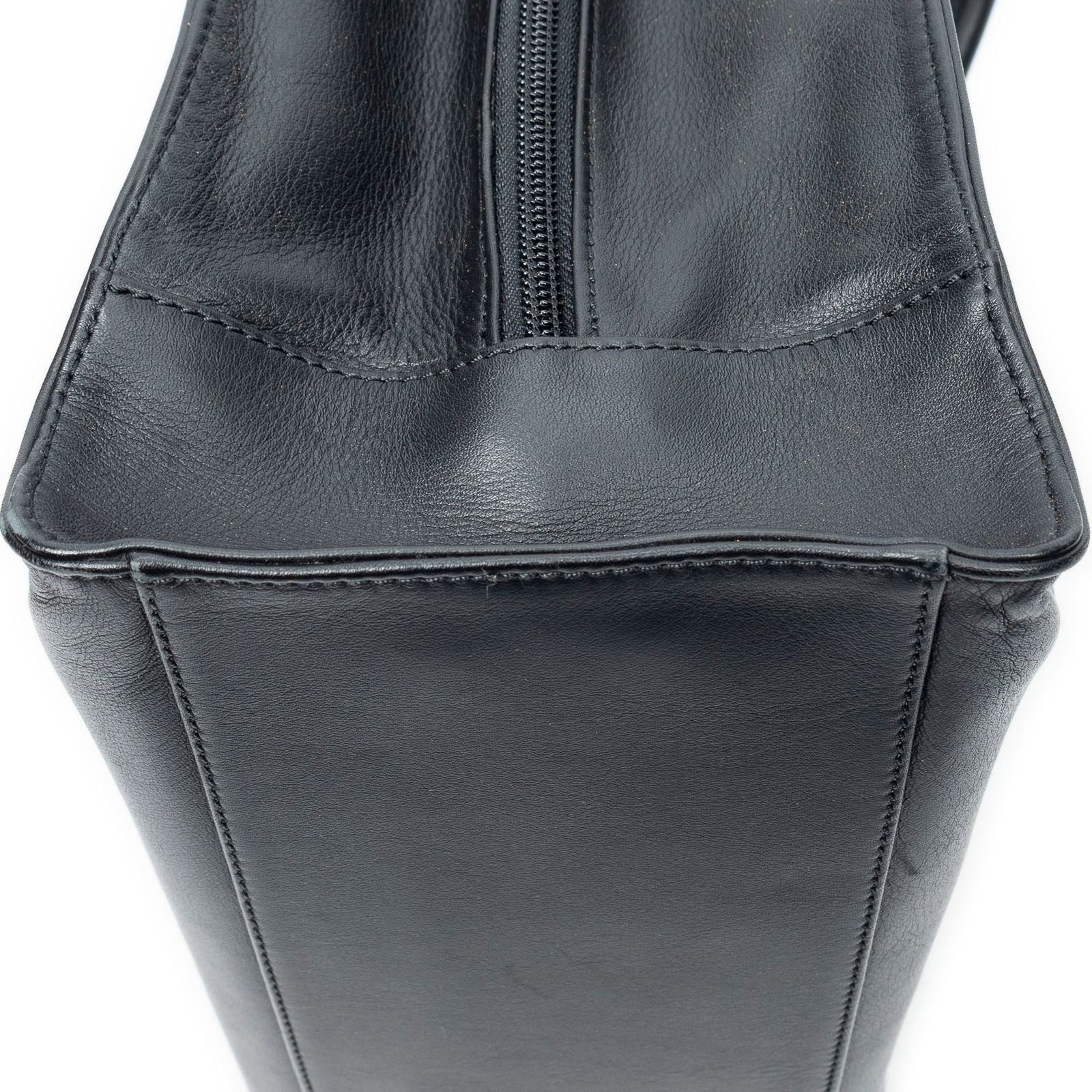 Loewe Anagram Executive Tote Black Calfskin Leather — view 8