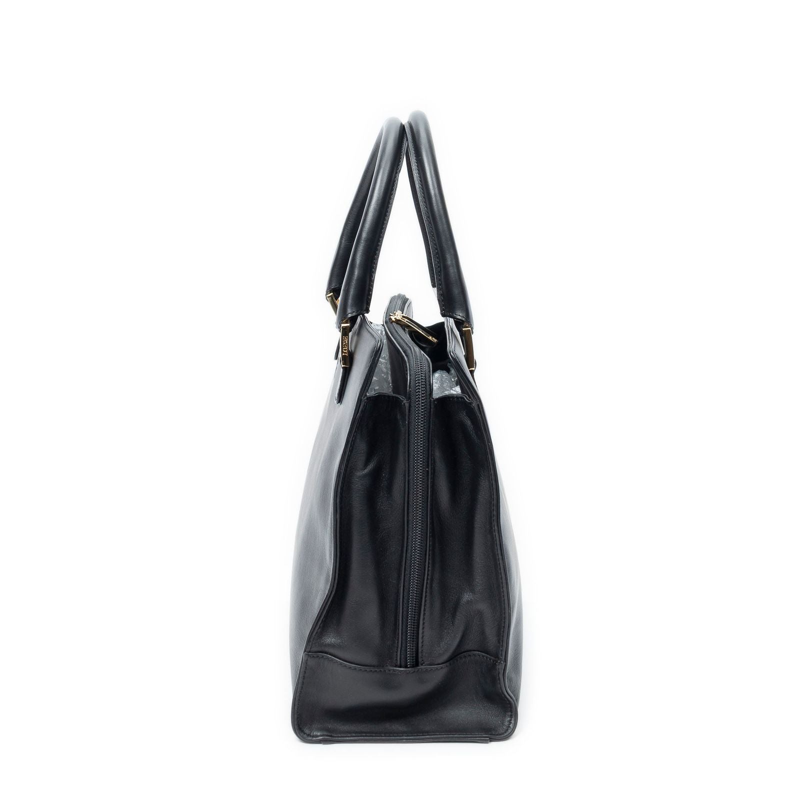 Loewe Anagram Executive Tote Black Calfskin Leather — view 3