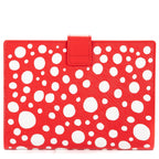 Louis Vuitton Yayoi Kusama Infinity Dots Paul Note Cover Red White Epi Pla — view 5