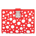 Louis Vuitton Yayoi Kusama Infinity Dots Paul Note Cover Red White Epi Pla