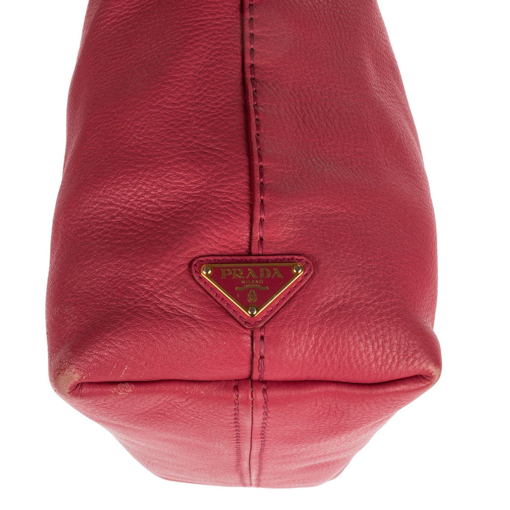 Prada GG Tote Pink Calfskin Leather — view 8