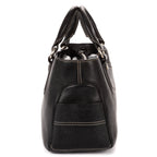 Celine Boogie Bag Black Spike Calfskin Leather — view 3