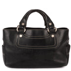 Celine Boogie Bag Black Spike Calfskin Leather — view 5
