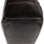 Celine Boogie Bag Black Spike Calfskin Leather — view 7