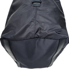 Prada Collapsible Weekender Navy Nylon Canvas Travel — view 8