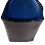 Celine Tricolor le Trapeze Zuto Pu Black Blue Smooth Calfskin Shoulder — view 8