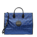 Gucci Off the Grid Blue Jumbo GG Canvas Shoulder