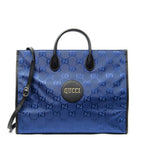 Gucci Off the Grid Blue Jumbo GG Canvas Shoulder